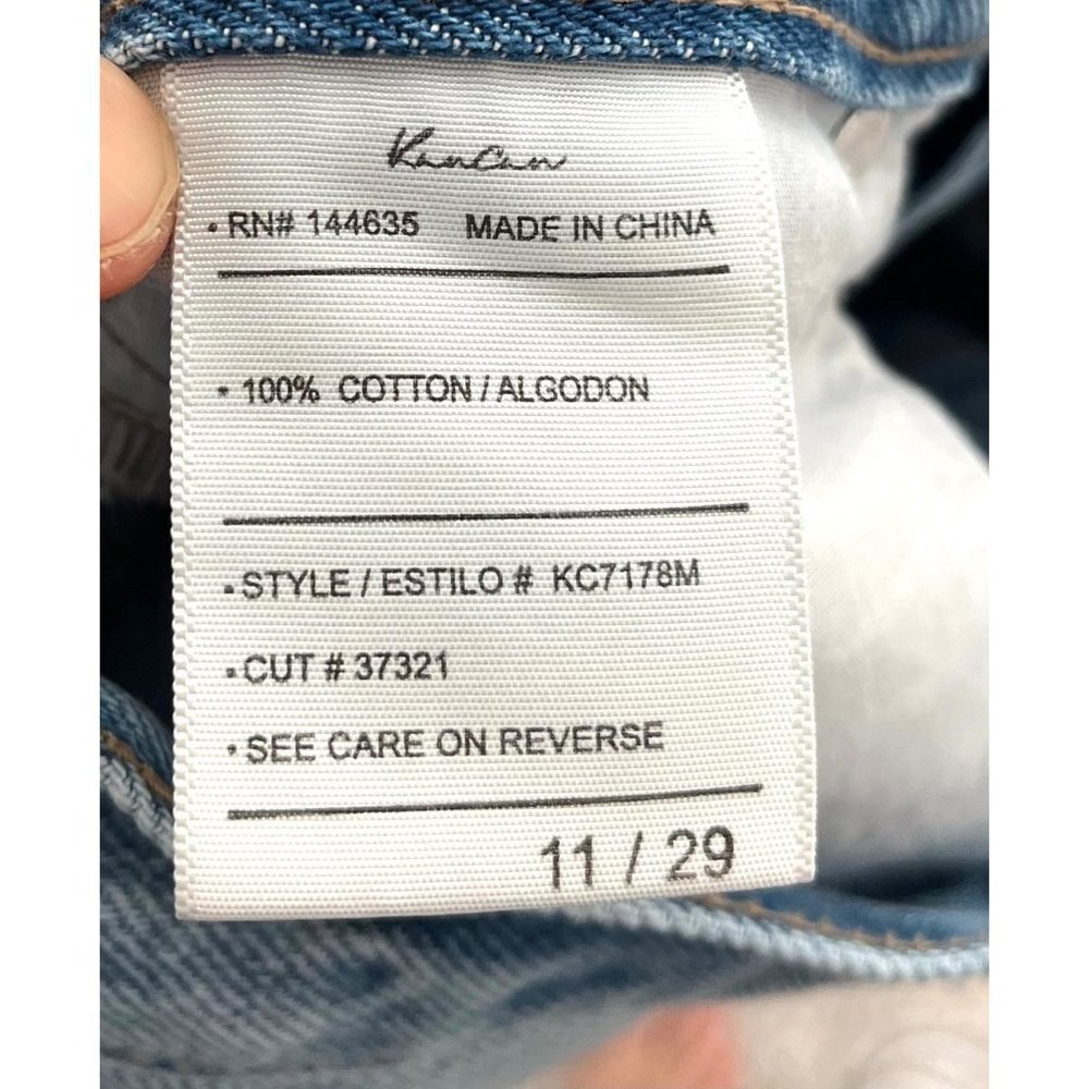 Kancan Maxwell High Rise Mom Straight jean sz‎ 29 - Picture 8 of 8